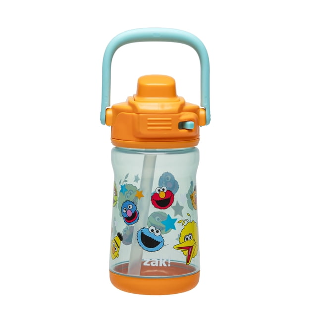 Botella de Agua Zak Designs Plaza Sésamo 355 ml a Prueba de Fugas