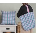 thumbnail image 5 of Soimoi Viscose Chiffon Fabric Check Check Decor Fabric Printed Yard 42 Inch Wide, 5 of 5