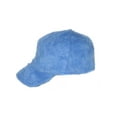 thumbnail image 2 of Ladies Faux Fur Military Cadet Style Hat, Blue, 2 of 2