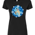 thumbnail image 3 of Pokémon - Squirtle Snowflake Pattern - Juniors Fitted Graphic T-Shirt, 3 of 5