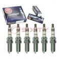 thumbnail image 3 of 6 pc NGK 6619 Iridium IX Spark Plugs for 12565996 4704 5344 5618 9613 9615 9775 BY481-LFR6A FR7N1133X IKH20 IKH20TT MZ602091 SAB330NG4611 VKH20 Ignition Wire Secondary, 3 of 3