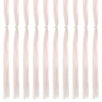 Uxcell Crystal Flash Fly Fishing Line, Sparkle Fly Tying Material Kit Holographic Dry Flies Thread Supplies Pearlescent White