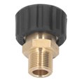 thumbnail image 4 of Pressure Washer Adapter, 5000PSI Connection Device Pressure Washer Quick Connect Kit Power Washer Accessories Brass and Rubber Construction and Removable Housing for, 4 of 7