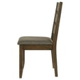 thumbnail image 4 of Benjara Wooden Ladder Back Dining Chairs- Knotty Nutmeg & Brown (Set of 2), 4 of 8
