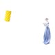 thumbnail image 5 of Jarrón de flores de con figura de niña de cerámica, estatua para mesa, sala de estar, estante, escritorio, armario, decoración nórdica, 5 of 8