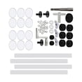 thumbnail image 1 of lionlar Cymbale Remplacement Accessoires Cymbale Manches Rondelles Percussions 51 Pièces, 1 of 9