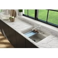 thumbnail image 5 of Bocchi 1633-0127 Baveno 27" Undermount Single Basin Fireclay Kitchen Sink - Off White, 5 of 7