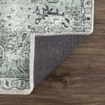 thumbnail image 5 of Hauteloom Carwyn Living Room, Bedroom Machine Washable Area Rug - Traditional - Olive, Dark Green - 18" x 18" Sample, 5 of 11