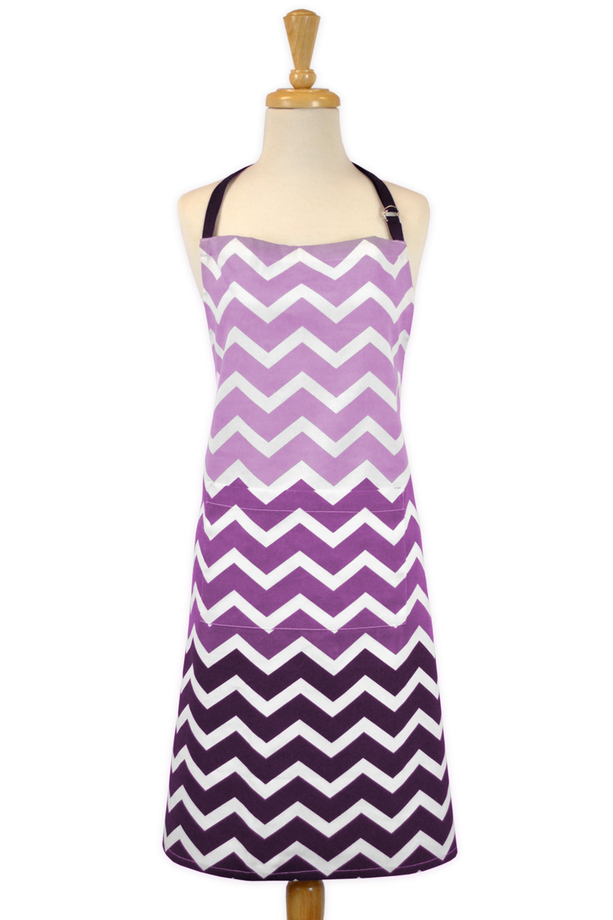 DII Ombre Chevron Printed Chef Apron