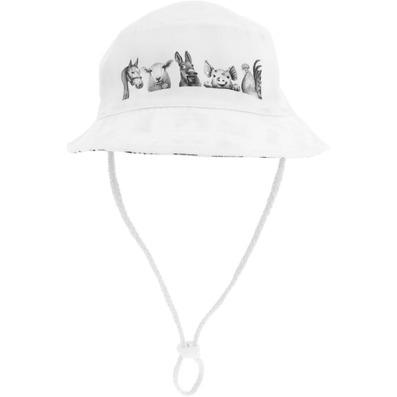 Pavilion Gift Company - Farm Animals - 6-24 Months Sun Hat