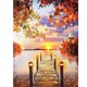 thumbnail image 1 of Wdftyju Kit de pintura de diamante 5D Paisaje de bricolaje Arte de mosaico de diamante cuadrado completo Wdftyju 6md5nq4af9ng9pq9D02, 1 of 9