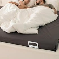 AURARMLET 2Pcs White Mattress Gripper Preventing Sliding with Easy Installation for Sofas