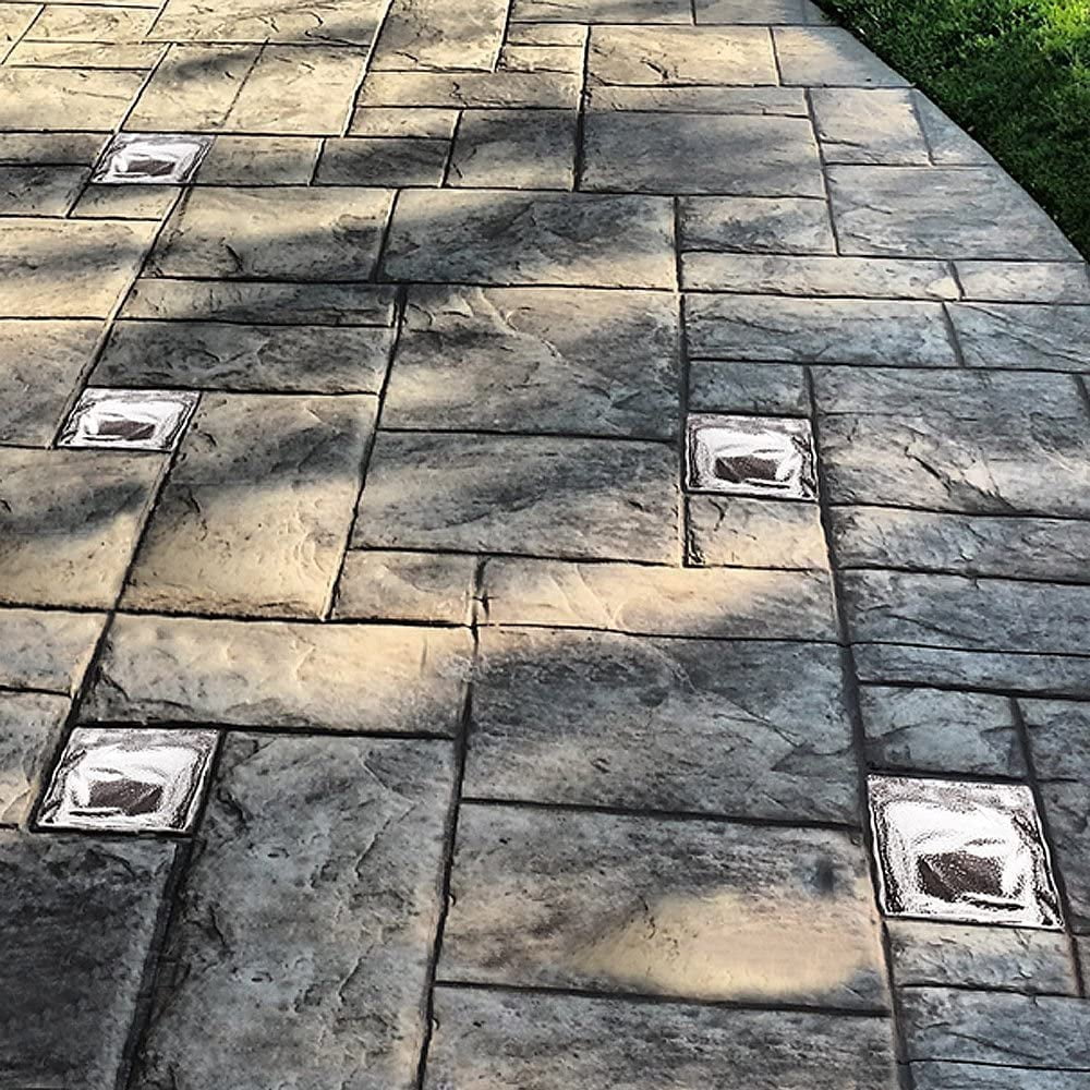 Solar Brick Lights - Solar Ice Cube Lights Outdoor Waterproof Brick Light  Lamp for Garden Courtyard Pathway, Christmas Festival Decorative Ice Rock  Cube Lights (4 Pack) (Cold White) - Walmart.com