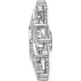 thumbnail image 2 of 14K White Gold 1/6Ct. Vibrant Moving Diamond Snowflake Chain Slide Made In India pm5167-016-wa, 2 of 5