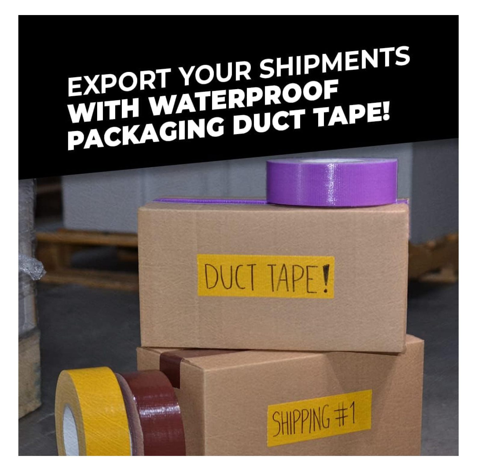 WOD DTC10 Advanced Strength Industrial Grade Olive Drab Duct Tape, 6 inch x 60 ft. Waterproof, UV Resistant For & Home Improvement