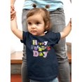 thumbnail image 2 of Happy Father's Day Text T-Shirt Infant -Image by Shutterstock,  18 Months, 2 of 4