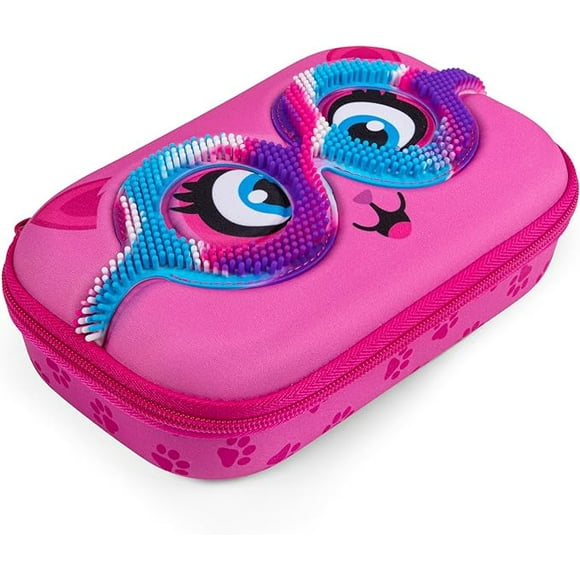 Estuche para Lápices Zipit Rosa Gran Capacidad Escolar