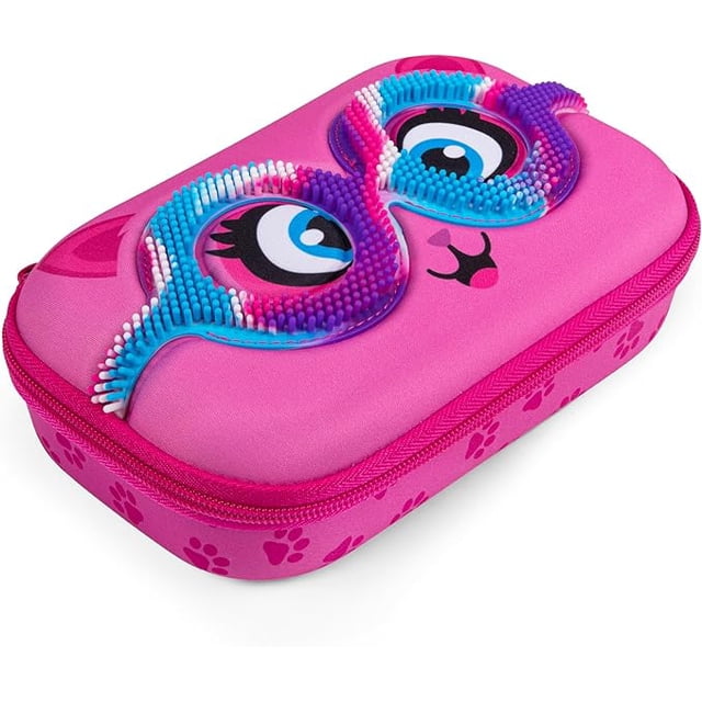 Estuche para Lápices Zipit Rosa Gran Capacidad Escolar