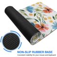 thumbnail image 6 of Long Mouse Pads for Desk,Pioneer Flower Floral Print Pattern Desk Mats on Top Of Desks, Desk Mouse Pad Extra Large with 3mm Non-Slip Base and Stitched Edge for Gaming,Office,Work,Home 31.5"x11.8", 6 of 6