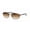 Copper Frame / Clear Gradient Brown Lens, variant on RB3777 RB3777 Square-Round Shape Sunglasses Gunmetal Frame | Green Lens 56mm