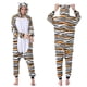 thumbnail image 3 of Conjuntos de pijamas de unicornio para mujer, ropa de dormir de franela con animales bonitos, camisón de Tigre y gato para invierno, 3 of 5