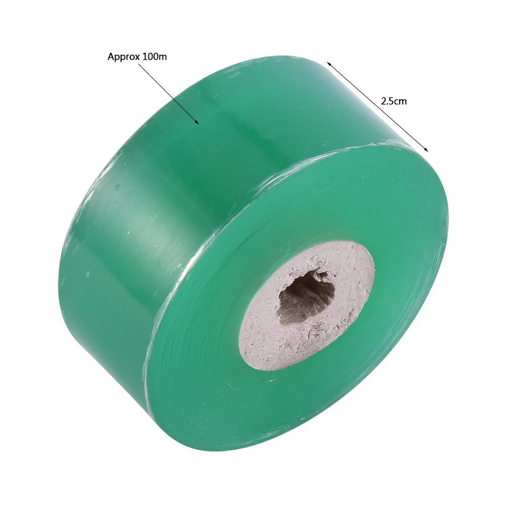 2.5cm*100m retractable self-adhesive grafting tape for gardening tree seedlings