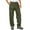 Army Green, variant on liyiyiyia Men's Rain Pants Waterproof Rain Over Pants Windproof Hiking Pant with Zipper Pockets Lightweight Outdoor Trousers