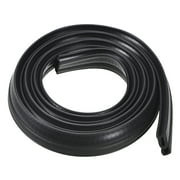 Uxcell Fits 1-2mm Edge 2M Length 0.7" Height Trim Seal with Top Bulb EPDM Rubber Seal