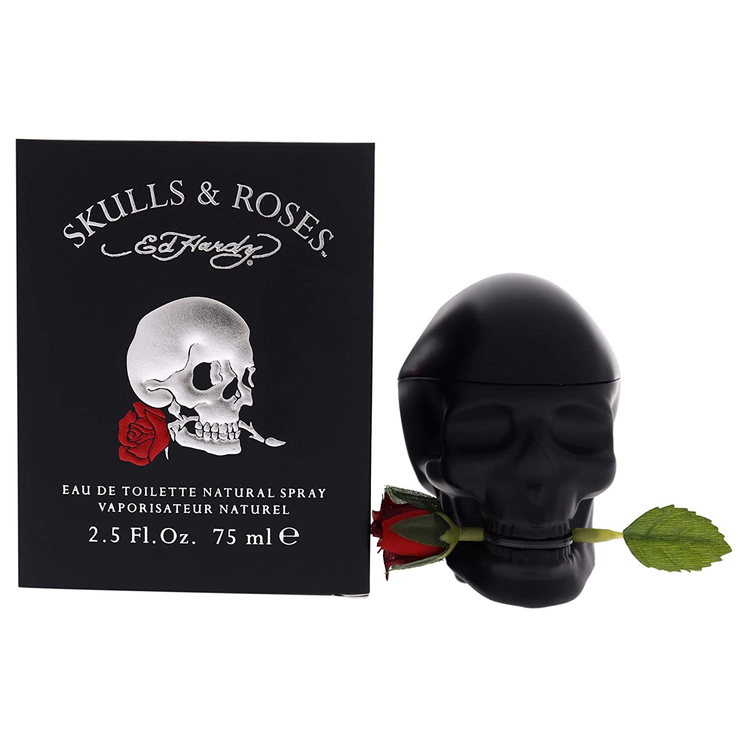 Men's Cologne Fragrance Spray by Ed Hardy, Skulls and Roses, Eau De