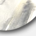 thumbnail image 3 of Designart 'Gold Glamour Direction II' Geometric Metal Circle Wall Art - Disc of 36, 3 of 5