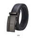thumbnail image 3 of Sonducket Cinturón de negocios de cuero sintético elegante negro - Resistente al desgaste para trajes Cinturón automático Hombres para Cinturones cuatro 125cm, 3 of 6