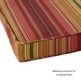 thumbnail image 4 of Greendale Home Fashions 18 x 18 in. Kinnabari Stripe Outdoor Dining Seat Cushion (4-Pack), 4 of 6