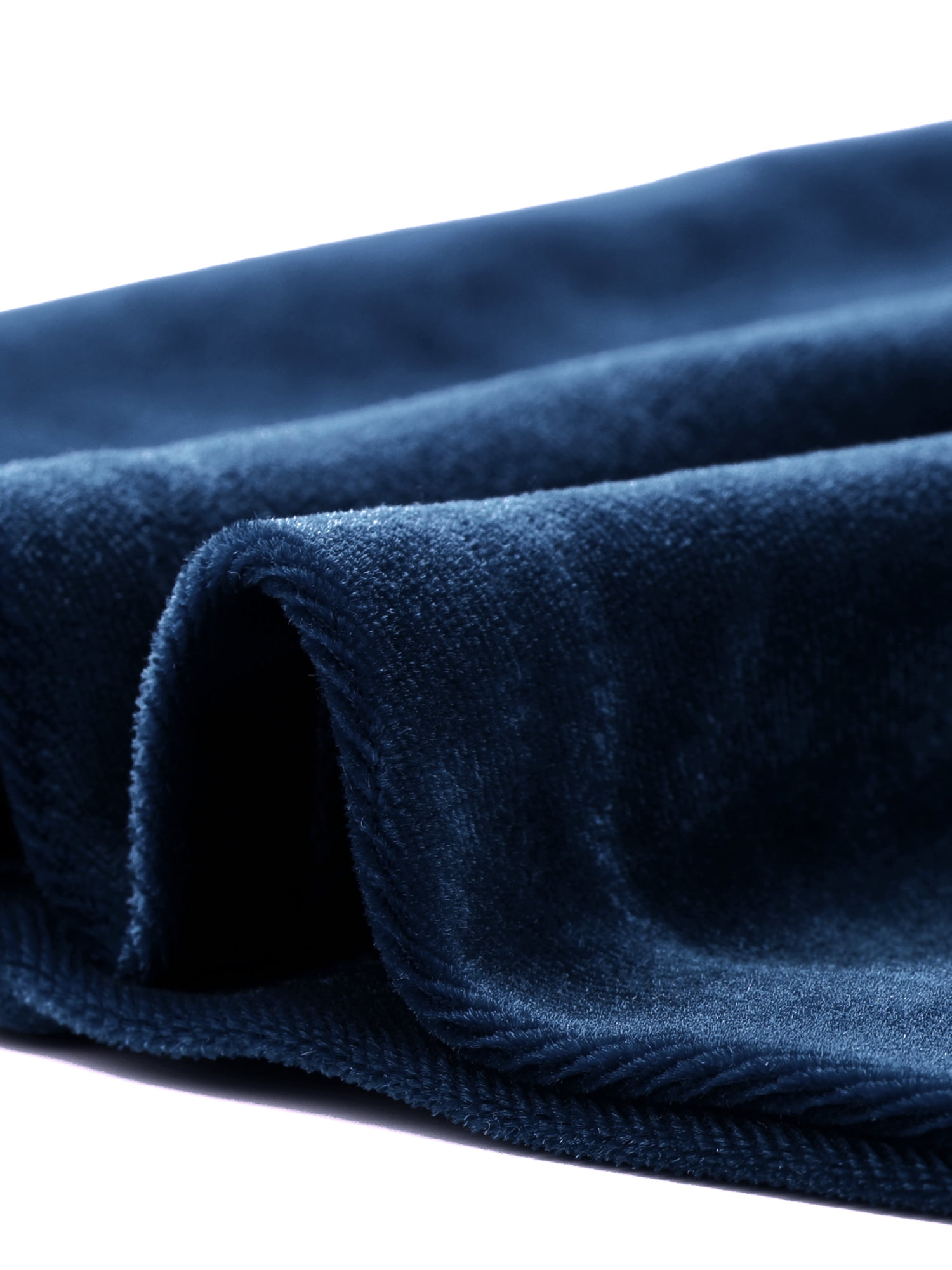 DARING DIVA Women Velvet Sleeveless Mock Neck Tank Tops Shirts L Deep Blue