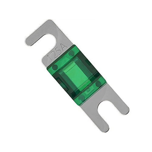 Stinger 3 Pk 125 Amp MIDI Style Mini ANL Fuses Silver Plated Car Audio SPF58125