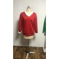 thumbnail image 4 of Women's Christmas Knit Sweater with Faux Trim, 4 of 8