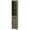 Gray, variant on Topcobe Farmhouse Tall Slim Bathroom Storage Cabinet with Recessed Drawer, Narrow Cabinet with Barn Door, Modern Furniture for Indoor, White