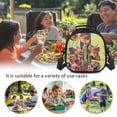 thumbnail image 6 of Zootopia Insulated Lunch Bag Cartoon Backpack, Reusable Thermal Cooler Tote for School Picnic Travel, Water Resistant Zipper Lunch Box Carry Bag Large Capacity Reusable Cooler Bag 11488-A6, 6 of 6