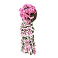 thumbnail image 4 of Needhep Fake Flowers Greenery Plants for OutdoorOutdoor Flowers That Look Real, Christmas Decorations Flowers, White Flowers Artificial Wedding Centerpieces, for Valentine's Day (), 4 of 5