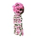 thumbnail image 2 of Cortinas de pared de flores de seda violeta - enredaderas artificiales de 85 cm con flores de 5 cm para decoración del hogar y la boda, 2 of 2