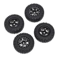 thumbnail image 1 of 4Paquetas de Ruedas Y Neumáticos Establecidos para Axial SCX24 90081 1/24 RC Piezas de , Negro B, 1 of 8