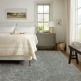 thumbnail image 5 of Rug Branch Modern Abstract Web Blue Beige Indoor Area Rug - 8x10, 5 of 8