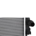 thumbnail image 5 of New Aluminum Radiator Compatible with 2015-2019 Audi A3 2019-2021 VW Golf 1.4T 1.8T 2.0T MQB Crossflow 1-Row Spring Lock 32.5mm No EOC TOC 5WA-121-251-H 5WA121251H 5Q0-121-251-GQ I4, 5 of 8