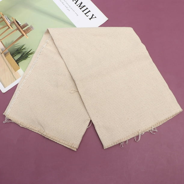 unbranded Material Para Bordado DIY Tela Beige Resistente Para Manualidades Duraderas Y Seguras