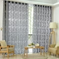 thumbnail image 3 of Blackout Curtains Clearance Items 79 Inch Length 1 Panels Set Wave Striped Foil Print Curtains for Living Room Bedroom Curtains & Drapes Room Darkening Curtains Energy Efficient and Noise Reducing, 3 of 5