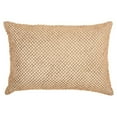 thumbnail image 2 of Inspire Me! Home Decor Beaded Lattice Decorative Throw Pillow by Nourison, 18" x 18", Taupe, 2 of 4