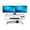White, variant on VersaDesk PowerPro Elite 36" Electric Standing Desk Converter w/ Programmable Switch, USB Port & Mobile APP, White