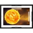 thumbnail image 5 of Art.com Inner Solar System, Artwork Photographic Print by Henning Dalhoff, Black Frame Wall Art, 23" x 17", 5 of 5