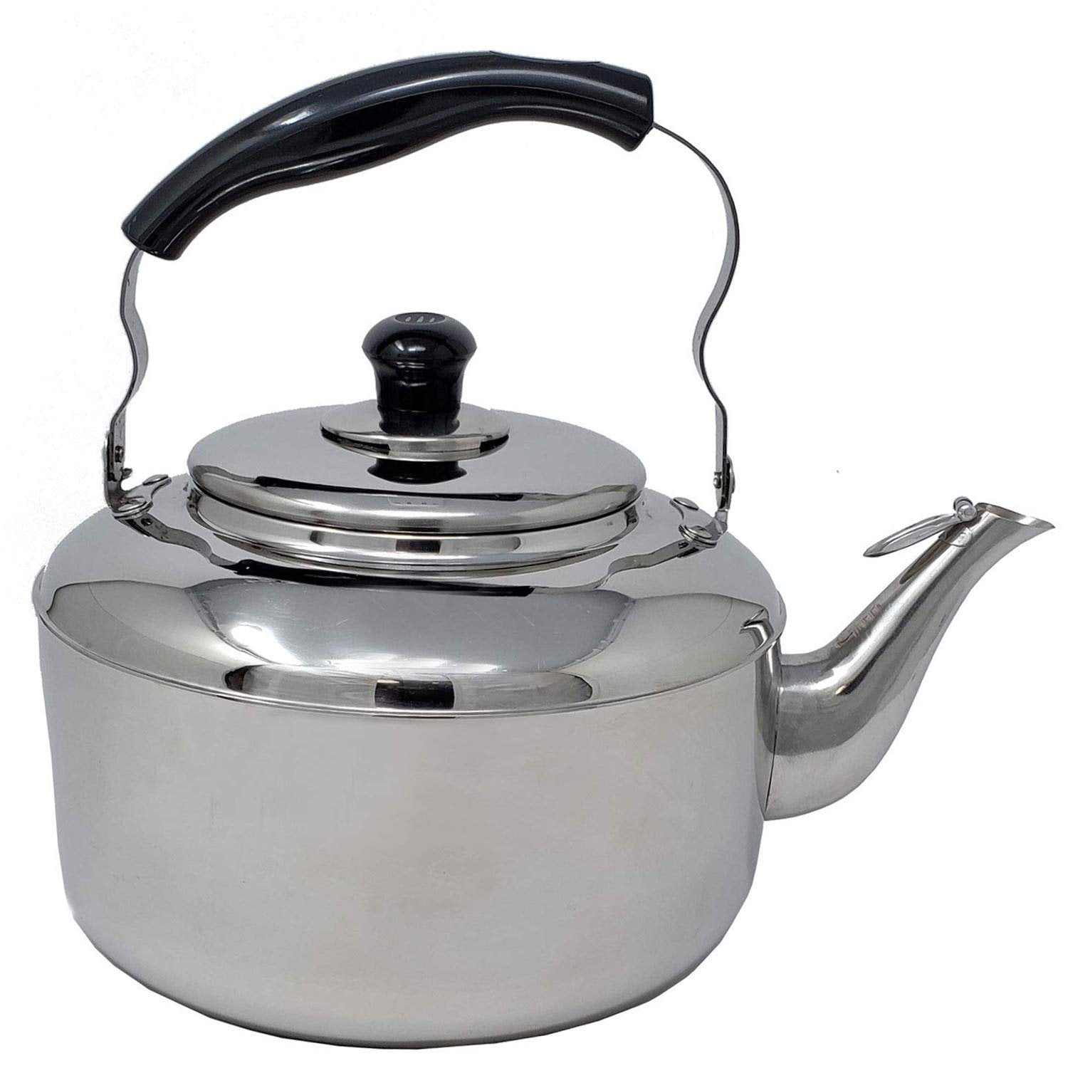 1.0 L Kettle Tea Pot Whistling Classic Stainless Steel