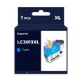 thumbnail image 1 of Cartouche d'Encre Cyan Compatible Brother LC3013 TG / LC3013 par Superink, 1 of 6