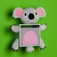 thumbnail image 2 of Danya B. Plush Koala Bear Kids Wall Storage Bin, 2 of 6